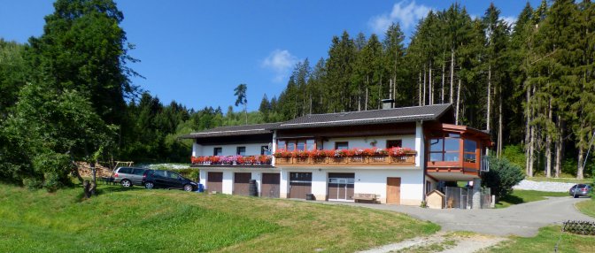 Unterkunft Bayerischer Wald Ferienhaus bei Regen