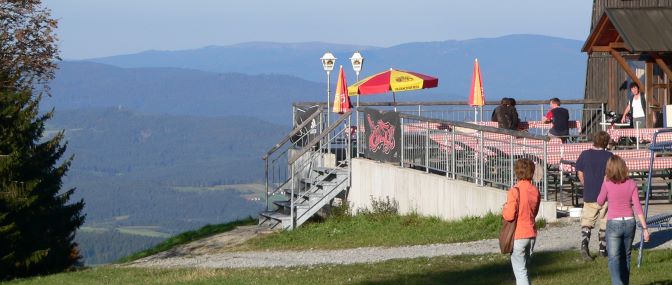 Freizeitangebote Bayerischer Wald Wandern am Geiskopf